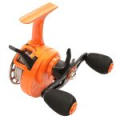 Катушка для зимней рыбалки Kimoto Frost Carbon под правую руку оранжевый/сталь