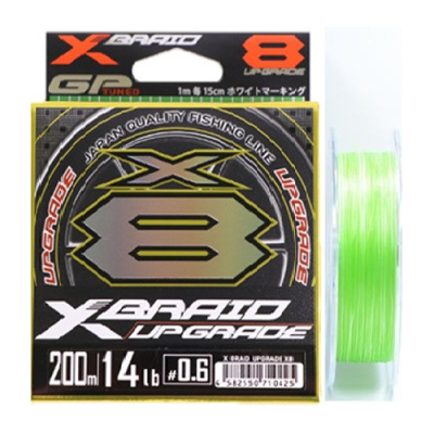 Шнур PE Yoz-ami X-Braid Upgrade X8 200m Green #1 22lb