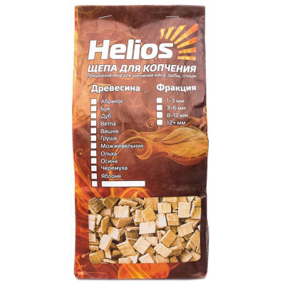 Щепа для копчения (дуб) 2 л Helios
