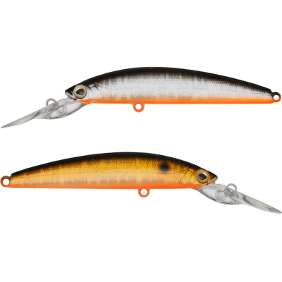 Воблер Strike Pro Magic Minnow 100, 100 мм, 13,5 гр. цвет: A70-613-SBO-LU Double Silver/Smoked (9931932)