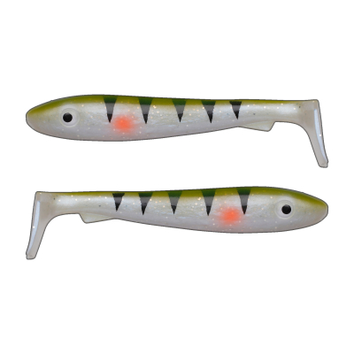 Силиконовая приманка Svartzonker McRubber Junior 17cm 47гр 2шт - C17 UV Perch
