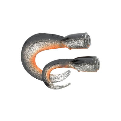Приманки Savagear 3D LB Hard Eel Tails 17 2pcs 01-Dirty Silver 48548
