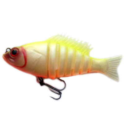 Воблер многосоставник силиконовый Garry Angler Soft Shad Wobbler 10cm 19g цв. #4