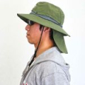 Шляпа Hots Sun Shade Safari Hat 62cm(59～62cm) Olive