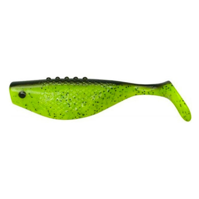 Риппер Dragon Fatty 2,5"/6cm 15 шт. CHARTREUSE/BLACK black glitter