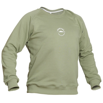 Толстовка Volga Baits Narval Simple Olive 'n' White #L