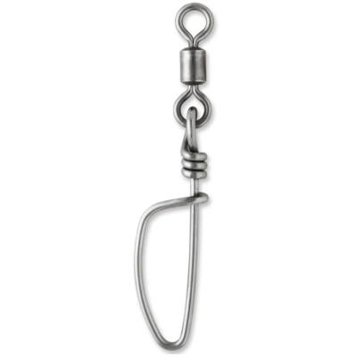 Карабин турнирный с вертлюгом VMC SSTSS (нерж. сталь) №1 320LB (3шт./уп.)