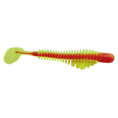 Мягкие приманки B Fish & Tackle Pulse-R Paddle Tail 2.45" - Chartreuse/Orange Core