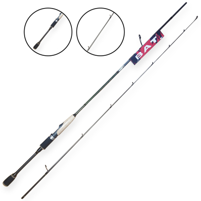 Спиннинговое удилище Bat Pro Hardcore 2,4m (15-35 гр)