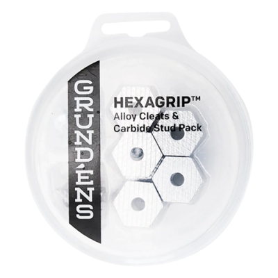 Шипы Grundens Hexagrip Alloy Cleats & Carbide Stud Pack Silver