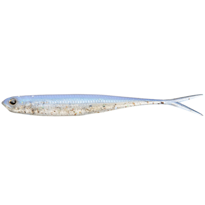 Силиконовая приманка Fish Arrow Flash J Split Abalone 4" цвет #AB04-Shirauo/Abalone (5шт.)