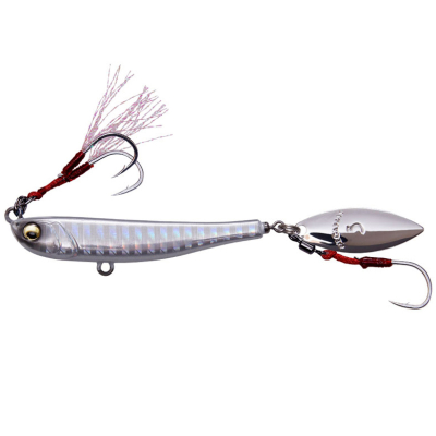 Тейл-спиннер Megabass Makippa 30гр. цв. Uv Silver