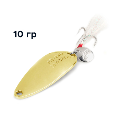 Блесна GT-BIO Single Curve II 5.3см, 10гр, золото