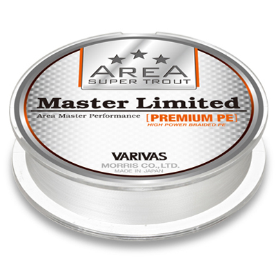 Шнур плетеный Varivas Master Limited Premium PE 75m - 0.074mm (white)