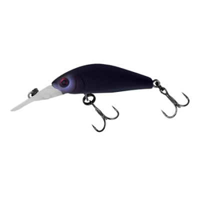 Воблер Jackall Diving Chubby Minnow 35SP цв. Matt Black
