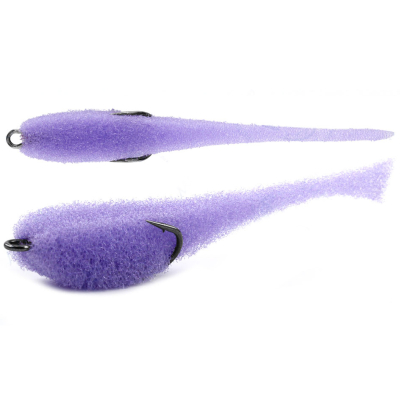 Мормыш Классическая Поролоновая рыбка с поджатым двойником 9 см, цв. 29 - крючок № 2