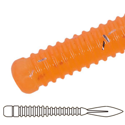 Силиконовая приманка Major Craft Para Worm PW-AJIFLAT 2.3" цв. #064