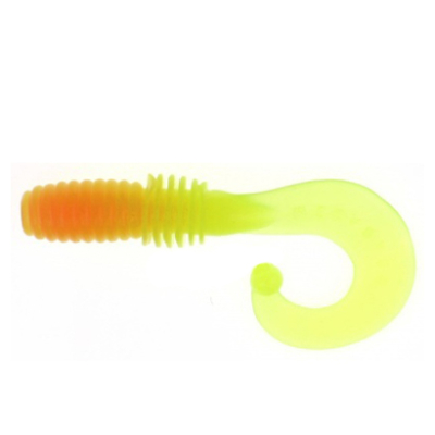 Силиконовая приманка Megabass Rocky Fry 2.0" Curly-Tail цв. Deep Rock Signal 00K2
