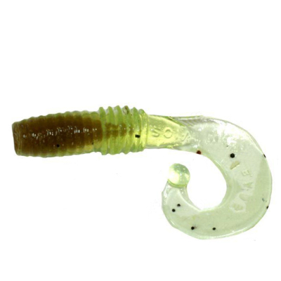 Силиконовая приманка Megabass Rocky Fry 1.5" Curly-Tail цв. Water Melon Pepper