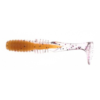 Силиконовая приманка Megabass Rocky Fry 2" Vib-Tail цв. Cherry Shrimp