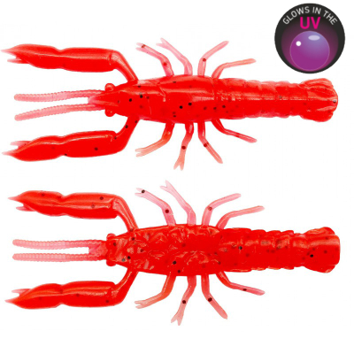 Мягкая приманка Savage Gear 3D Crayfish Rattling 55 Red UV, 5.5см, 1.6г, уп.8шт, арт.72591