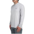 Термофутболка Simms Tech Hoody - Artist Series, Trout Logo Flame/Sterling, XL
