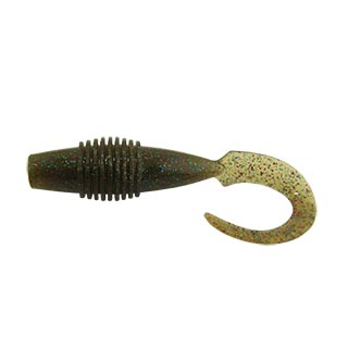 Твистер съедобная резина Strike Pro Finesse Grub 3" цв. bloodworm