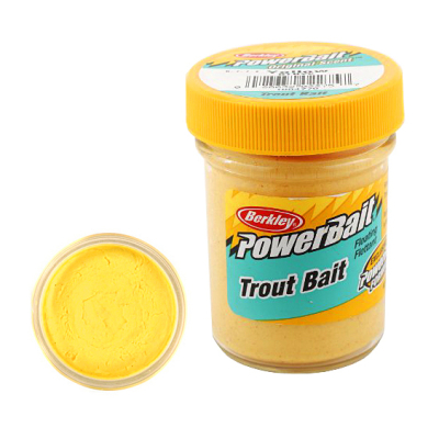 Паста форелевая биоразлагаемая Berkley BIODEGRADABLE TROUT BAIT Yellow