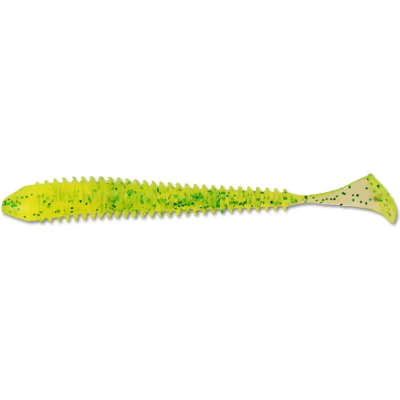 Силиконовая приманка Forsage Tasty worm 3.2" 8 см #008 Lemon green (9 шт)