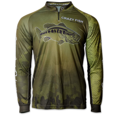 Реглан Crazy Fish Camo Fish Scale XL