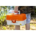 Ящик 2х ярусный Plano 620210 Lets Fish цвет Orange/White (1563709)