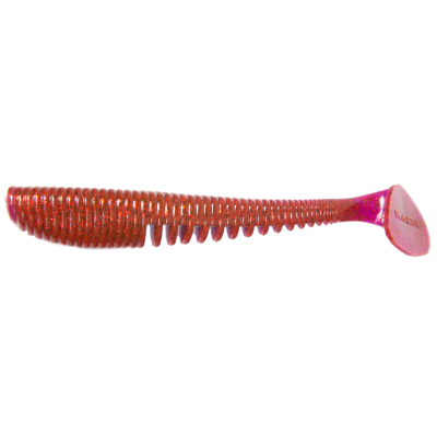 Силиконовая приманка Kaida Squid 4.4" 11cm 10g Pink Lady-6tails HT#009