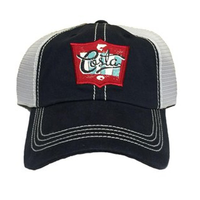 Бейсболка Costa Rodeo Navy Twill With White Mesh Navy, One Size (HA 47N)