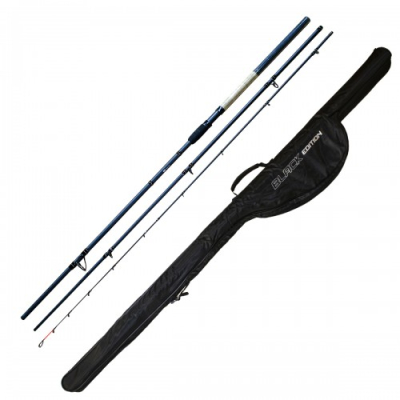 Набор Удилище фидерное Flagman Black Edition Feeder 3,9м 150г Extra Heavey + чехол