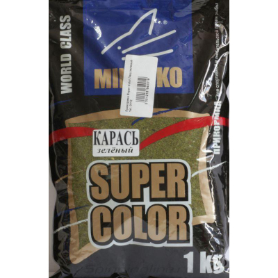 Прикормка Minenko Super Сolor 1кг. карась зел.