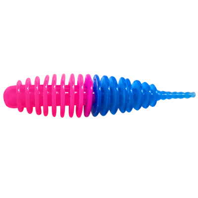 Силиконовая приманка Trout Bait Jumbo 50 Чеснок цв. 31 (Pink-Blue)