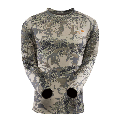 Футболка Sitka Core Lt Wt Crew - LS цв. Optifade Open Country р. 3XL