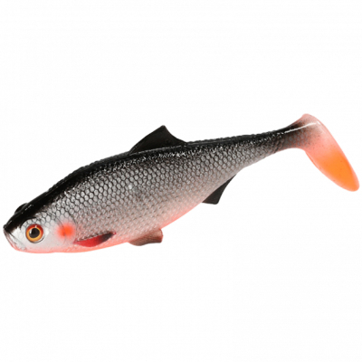 Силиконовая приманка Плотва Mikado MFT Roach 12cm/25гр цвет ROACH плотва ( 4шт.) (PMMR-12-RO)