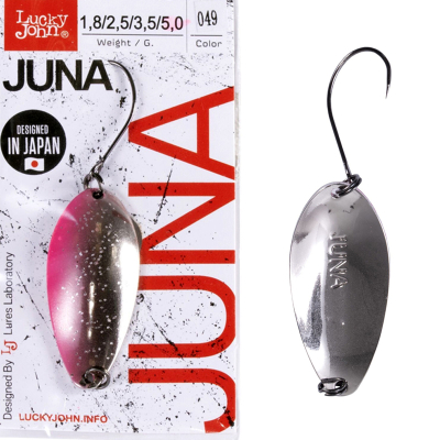 Блесна колеблющаяся Lucky John Juna 30мм 2.5гр. цв. 049