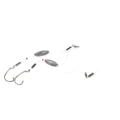 Техасская оснастка Zettech (оливка) вес 28гр; дл. 25см, нагр.10кг, упак. 2шт. (ZTTCH-Txs-olv-28g-25cm-2)