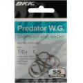 Крючок одинарный с защитой BKK PREDATOR W.G. Weedless (A-ES-8363) #1/0 (5шт)