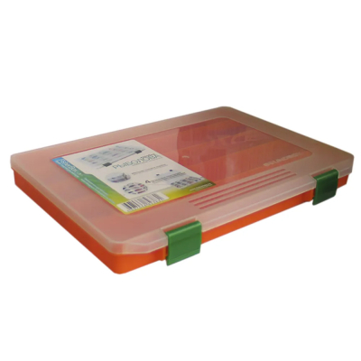 Коробка FisherBox 216sh slim orange, размер 22х12х02