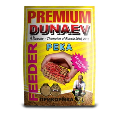 Прикормка "DUNAEV-PREMIUM" 1кг Фидер Река