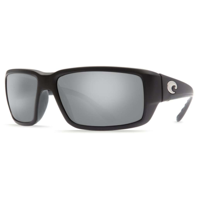 Очки поляризационные Costa Fantail 580P Matte Black/Gray Silver Mirror 580P, Medium