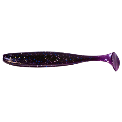 Силиконовая приманка Kaida Salmon 3.5" 9cm 5g Violet-7tails HT#005