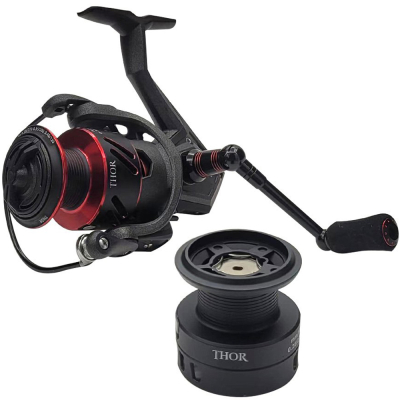 Катушка безынерционная Namazu Pro Thor TH4000, метал. шпуля +пластиковая шпуля