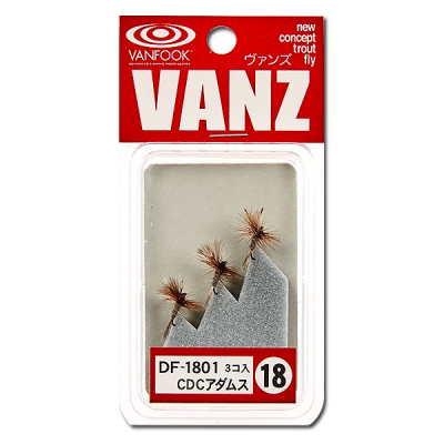 Набор Vanfook Dry Fly 1801 CDC adams