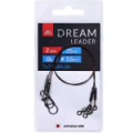 Поводок Mikado Dream Leader Surflon 7x7 ( 20cm/20LB/9kg ) 2 шт. (ZGDL02-20-20)