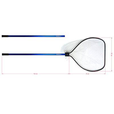 Подсак спиннинговый разборный Nautilus NLN047065 70*65см ручка 130см