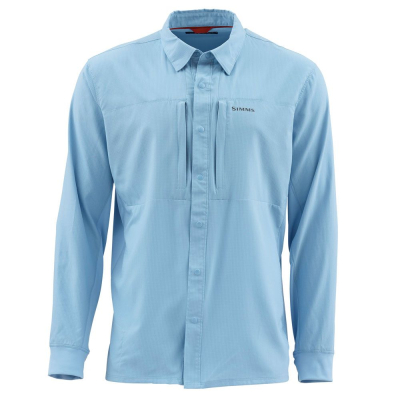 Рубашка Simms Intruder BiComp Shirt '20, Faded Denim, XL